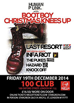 Infa Riot - The 100 Club, Oxford Street, London 19.12.14